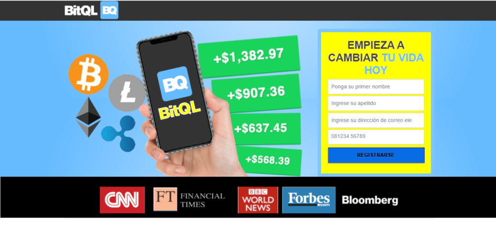 Plataforma de comercio BitQL